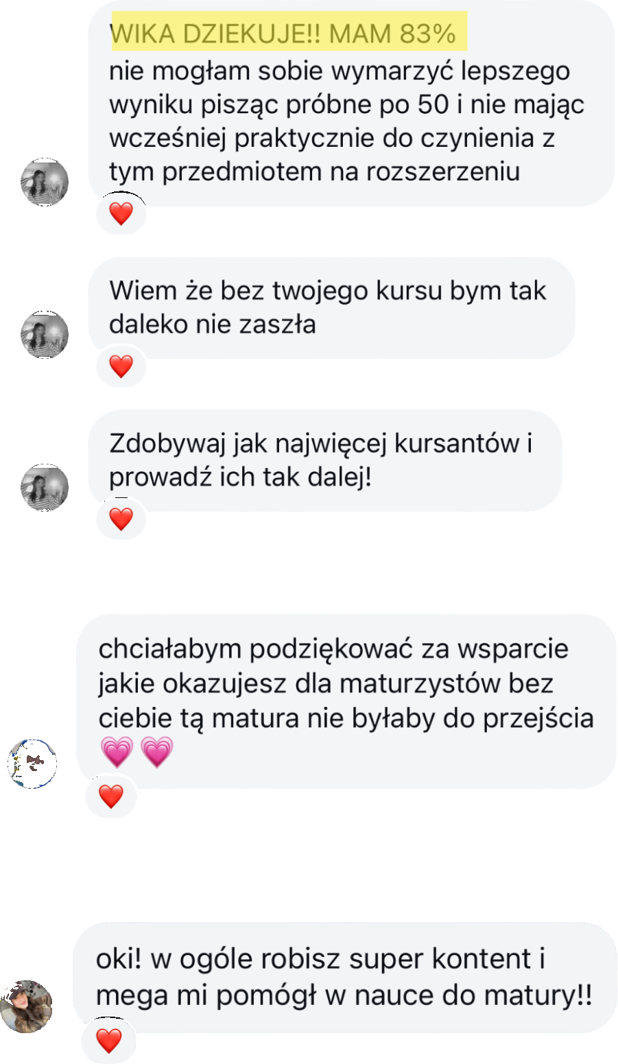 Opinia uczestnika zajęć nr 2