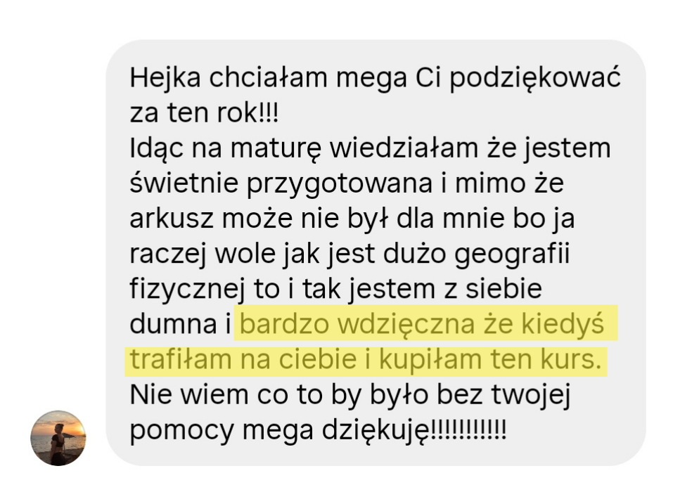 Opinia uczestnika zajęć nr 7