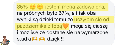 Opinia uczestnika zajęć nr 16