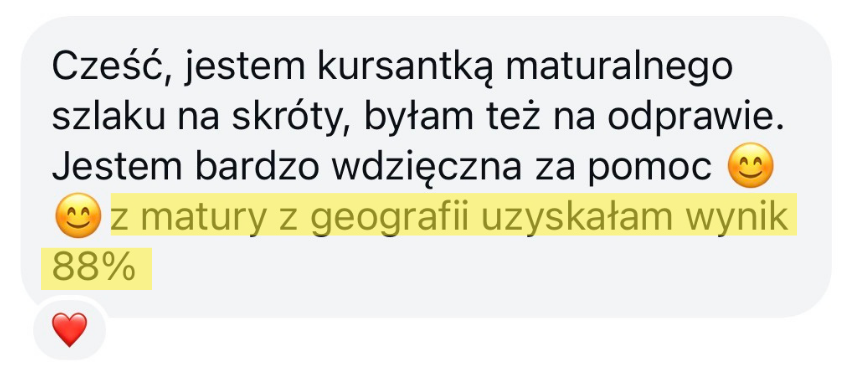Opinia uczestnika zajęć nr 8