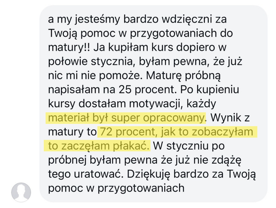 Opinia uczestnika zajęć nr 11